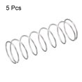 thumbnail image 2 of Unique Bargains 18mmx1mmx50mm 304 Stainless Steel Compression Spring 5.9N Load Capacity 5 pcs, 2 of 5