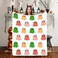 thumbnail image 4 of DAMAI Halloween Decor Indoor Classic Blanket,Spooky Bat Pumkin Ghost Throw Blanket Cozy Soft Lightweight Blanket for Couch Sofa Bed Classroom Decor Gifts for Women, 4 of 5