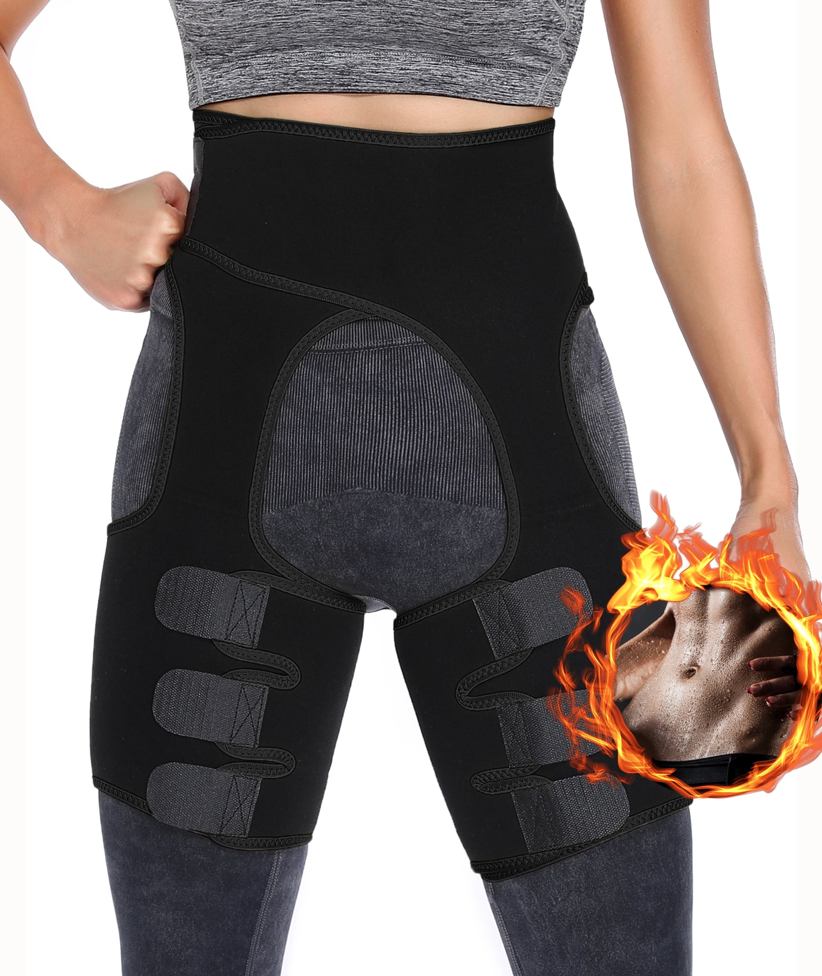 Qric QRIC 3in1 Sauna High Waist Trainer Shapewear