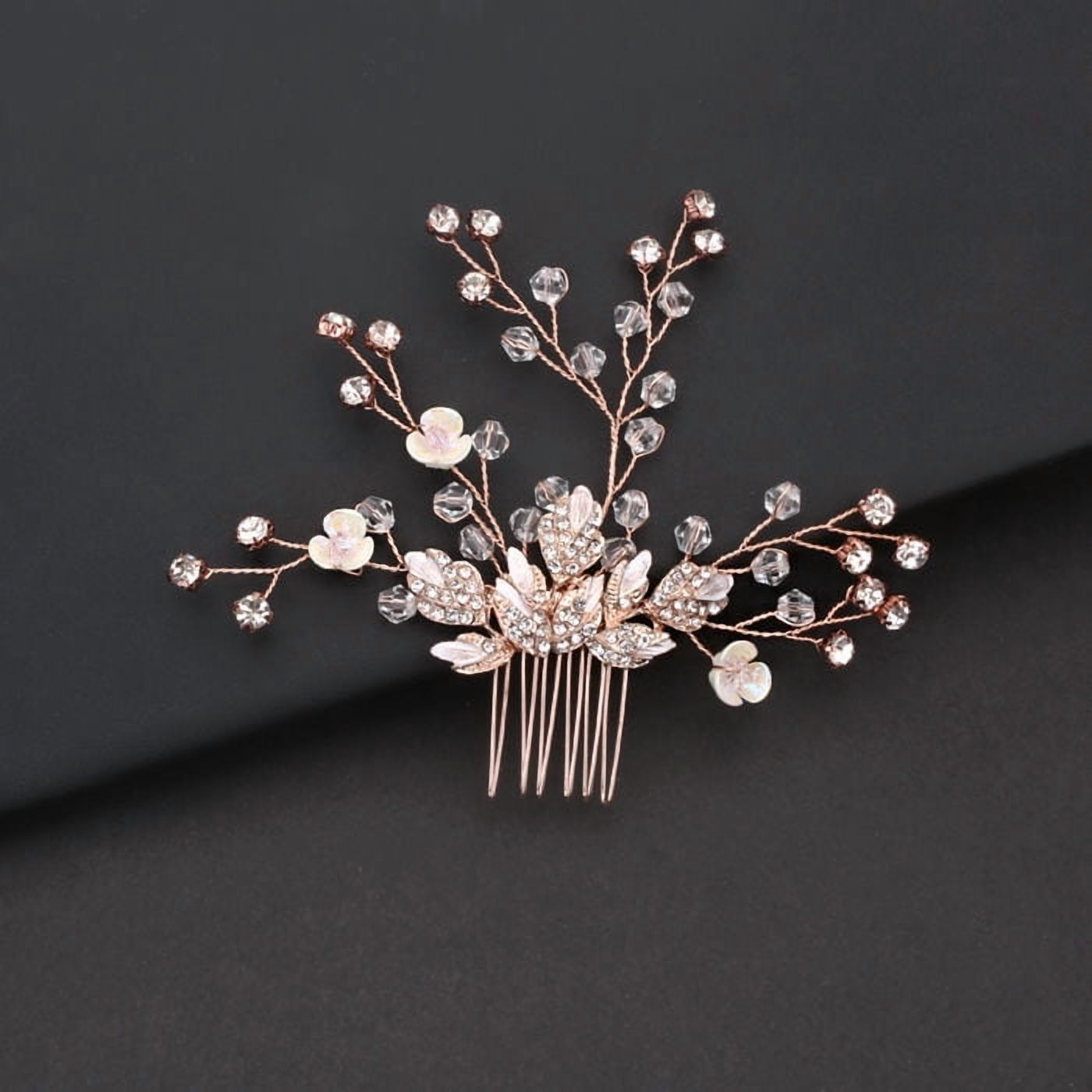 EKE Women’s Hair Clip Vintage Retro Back-Wear Elegant Hair Accessory with Fashion Texture