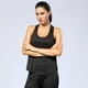 thumbnail image 2 of Chaleco deportivo para mujer, para fitness, yoga, running, blusa con tirantes en T, de secado rápido, transpirable, chaleco suelto, 2 of 6