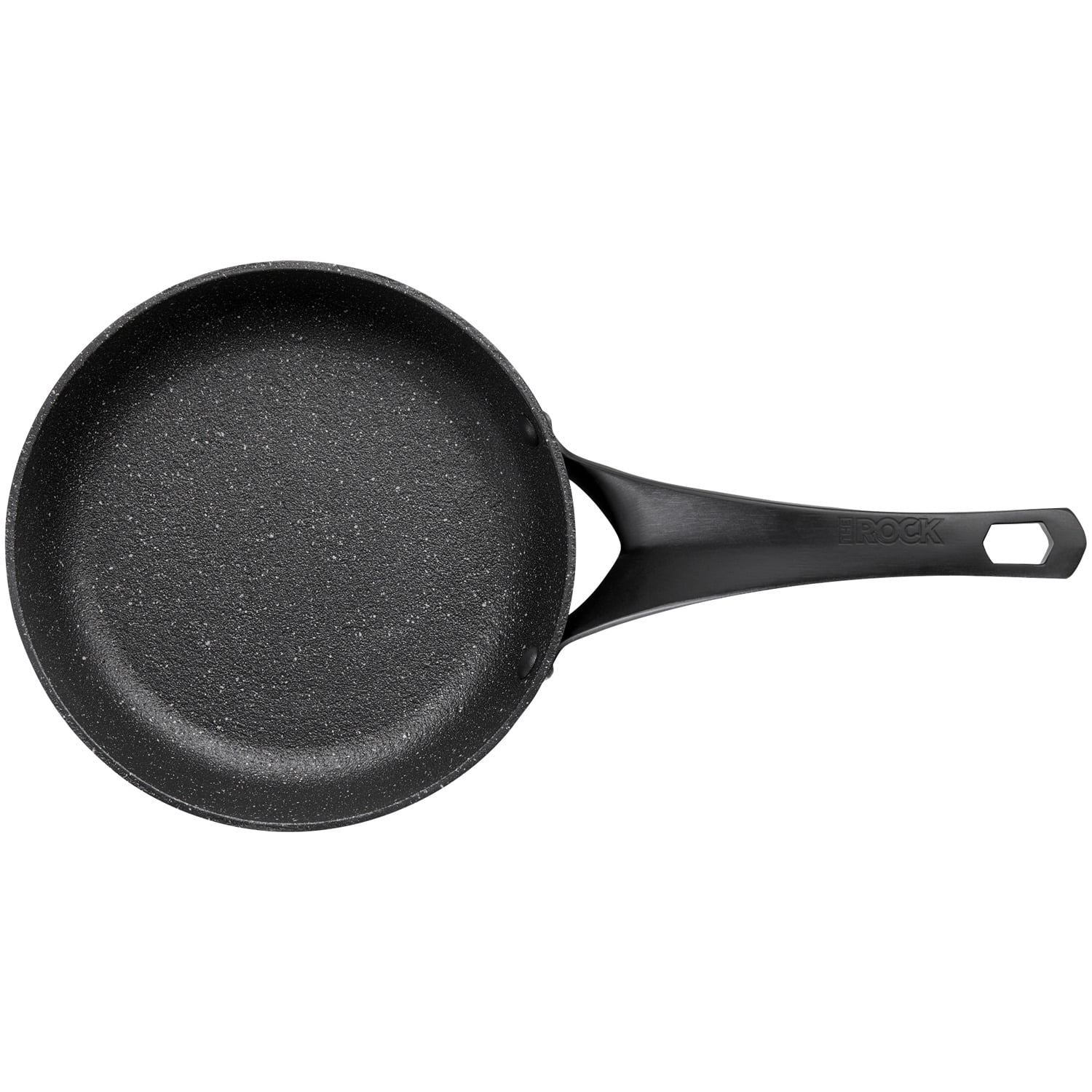 THE ROCK by Starfrit 0609000060000 8? Cast Iron Fry Pan, Black
