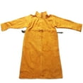 thumbnail image 1 of Delantal de soldadura Piel de vacuno s para proteger Ropa protectora Ropa Soldador Cuero duradero Protección con larga Amarillo 120x65cm, 1 of 8