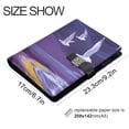 thumbnail image 3 of Leather Notebook with Pen Holder Writing Notepad Includes 100 Pages Lined Journal Seagulls and The Beach, 3 of 6
