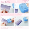 thumbnail image 2 of Tag Paper Punch Plastic: DIY 3-in-1 1.5" 2" 2.5" Paper Punch with Corner Rounder, 2 of 6