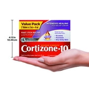 كورتيزون 10 كريم مرطب مكثف 2 أونصة - 2 عبوة