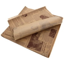 SEWCHICS  100 Sheets Baking Wax Paper Sandwich Liners Food Light Brown