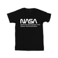 thumbnail image 1 of NASA T-Shirt Boyfriend en Coton à un Ton avec Logo pour Femmes, 1 of 3