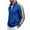 Blue, variant on Men's Track Jacket Side Striped Long Sleeve Jogging Sweat Casual Zip Up Stand Collar Athletic Top with Pockets