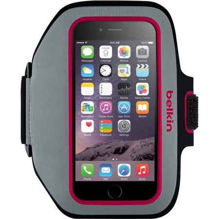 UPC 745883675289 product image for Belkin Sport-Fit Plus Carrying Case (Armband) iPhone Smartphone  Sidewalk  Fusch | upcitemdb.com