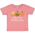 thumbnail image 3 of Inktastic My First Halloween Cute Candy Corn Pumpkin Fall Boys or Girls Baby T-Shirt, 3 of 5