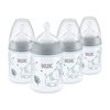 NUK Smooth Flow Anti Colic Baby Bottle, 5 oz, 4 Pack, Elephant