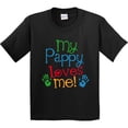 thumbnail image 3 of Inktastic My Pappy Loves Me Youth T-Shirt, 3 of 5