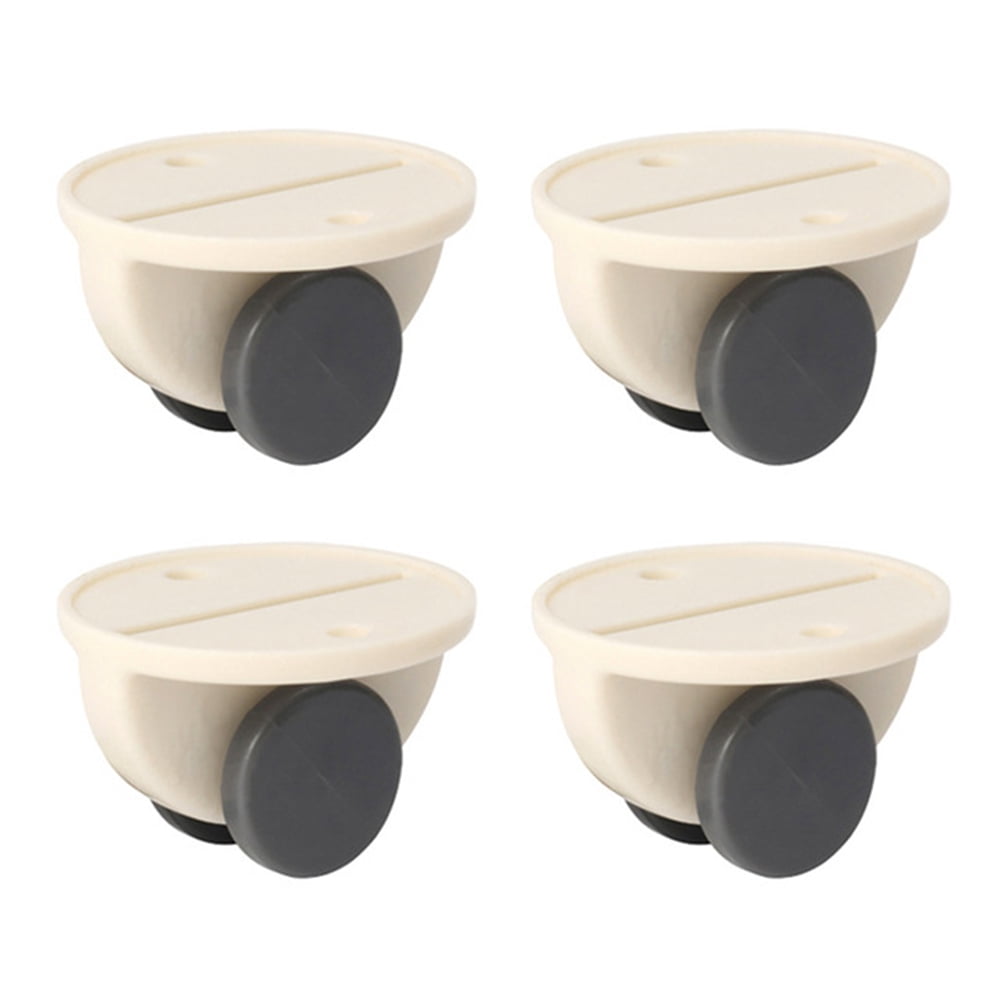 Details about   4pcs Adhesive Pulley Storage Box Pulley  Self-adhesive No Scratches Box Wheels 