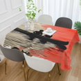 thumbnail image 2 of Yayeee Tablecloths 60" x 90" Rectangle Wrinkle Resistant Party Table Cover, Illusionary Boat, 2 of 8