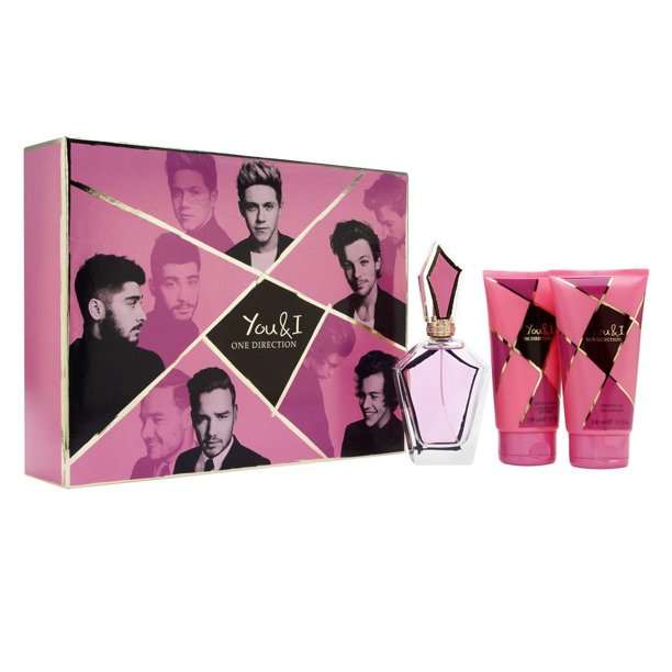 One Direction Ensemble Cadeau Parfum You & I pour Homme, 3 Pièces