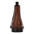 thumbnail image 2 of CALVIN KLEIN Mens Brown Pull Tab Goring Cushioned Fenwick Round Toe Block Heel Chelsea 8.5, 2 of 4
