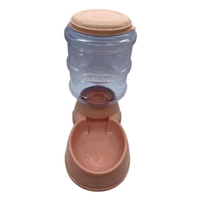 Comedero Dispensador De Croquetas Perro - Gato 3.8 Kg Rosa Unitalla Giropet Dispensador de croquetas