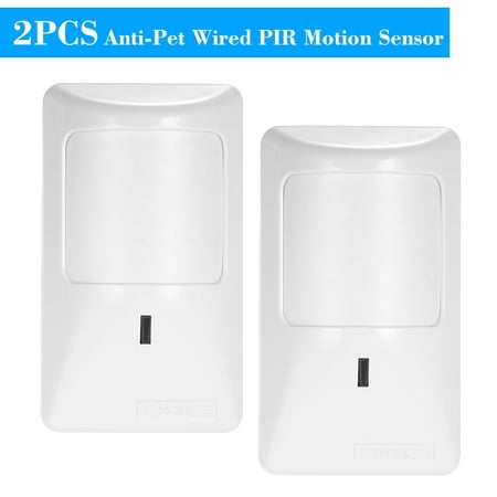 Anti-Pet PIR Motion Sensor Wired Alarm Dual Infrared Detector Pet Immune For Home Burglar Security Alarm (Best Motion Sensor For Pets)