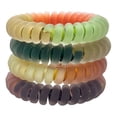 thumbnail image 3 of Ligas para cabello Scunci Conair diseño de espiral multicolor 4 pzas, 3 of 4