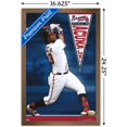 thumbnail image 3 of MLB Atlanta Braves - Ronald Acuña Jr 20 Wall Poster, 14.725" x 22.375", Framed, 3 of 3