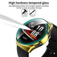 thumbnail image 4 of Cubierta completa de parachoques de vidrio templado para reloj inteligente carcasa Kuymtek protectora de marco para Huawei Watch GT2e PC, 4 of 8