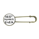 thumbnail image 1 of Broche de Metal antiguo Unbranded Mejor compañera de cuarto 7.5 cm, 1 of 3