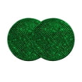 thumbnail image 2 of Heiheiup Car Cup Fancy Diamond Holder Cup Coastered 2 Pack 7CM Diameter Non Slip Universal Insert Cup Mat, 2 of 2