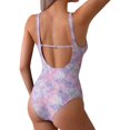 thumbnail image 3 of HAIJIE One Piece Bathing Suit for Women Racerback Bathing Suit Swimsuit One Piece for Women Summer Swimwear, 3 of 7