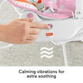 thumbnail image 5 of Fisher-Price Infant-to-Toddler Rocker - Soothing Infant Seat, Pink Critters, 5 of 12
