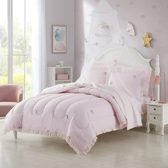Juego de ropa de cama Sweet Home Collection Full Rainbow Unicorn