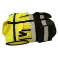 thumbnail image 3 of Chaleco De Seguridad Reflectante De Alta Visibilidad Con Cremallera Frontal Cuello Suave Chaleco De Seguridad Bolsillos De Trabajo Amarillo Negro, 3 of 8