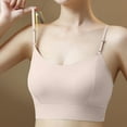 thumbnail image 2 of beishanbush Clothing 2025 Bra Under $5 Women's Comfortable Thin Silk Back Anti Sagging Sports Bra, 2 of 9