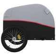 thumbnail image 5 of vidaXL Bike Trailer Black and Red 30 kg Iron, 5 of 5