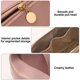 thumbnail image 3 of Bolso cosmético portátil del almacenamiento del viaje de lujo ligero de gran capacidad, hecho del cuero de la PU, 3 of 5