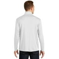 thumbnail image 2 of Sport Tek Adult Male Men Plain Long Sleeves Pullover White 2X-Large, 2 of 4