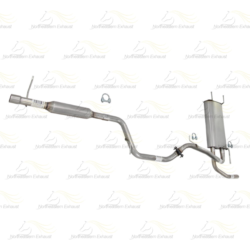 Stainless Steel Catalytic Back Exhaust System Kit Fits 2010–2013 Mazda 3 2.0L Direct Fit