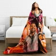 thumbnail image 4 of Blanket Michael Actors B. Jordans Throw Flannel Blankets Warm Soft Cozy Fuzzy Air Conditioning Blanket for Living Room Sofa Bed Gift Blankets for All Seasons 30"x40", 4 of 6