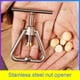 thumbnail image 4 of Advancent Abridor de nueces de Macadamia de acero inoxidable, repuesto portátil, Triangular antioxidante, para cocina, casa de té, galleta de nueces, Cocina y Comedor Advancent HA076147-01, 4 of 6