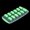 Random I, variant on Giunmcul Ice Jelly Chocolate Fruit Cake DIY Mold Tray Plastic Food Grade Flexible Easy Clean 22x11.5x2.5 cm Party Themed Pudding Dessert 1 Piece