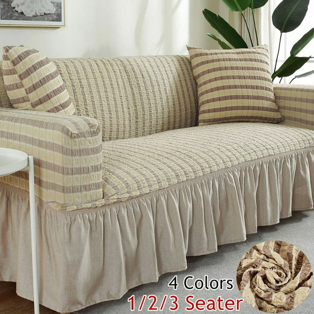 New Soft Fabric Sofa Covers Couch, How To Cover A Sofa With Quilted Fabric
