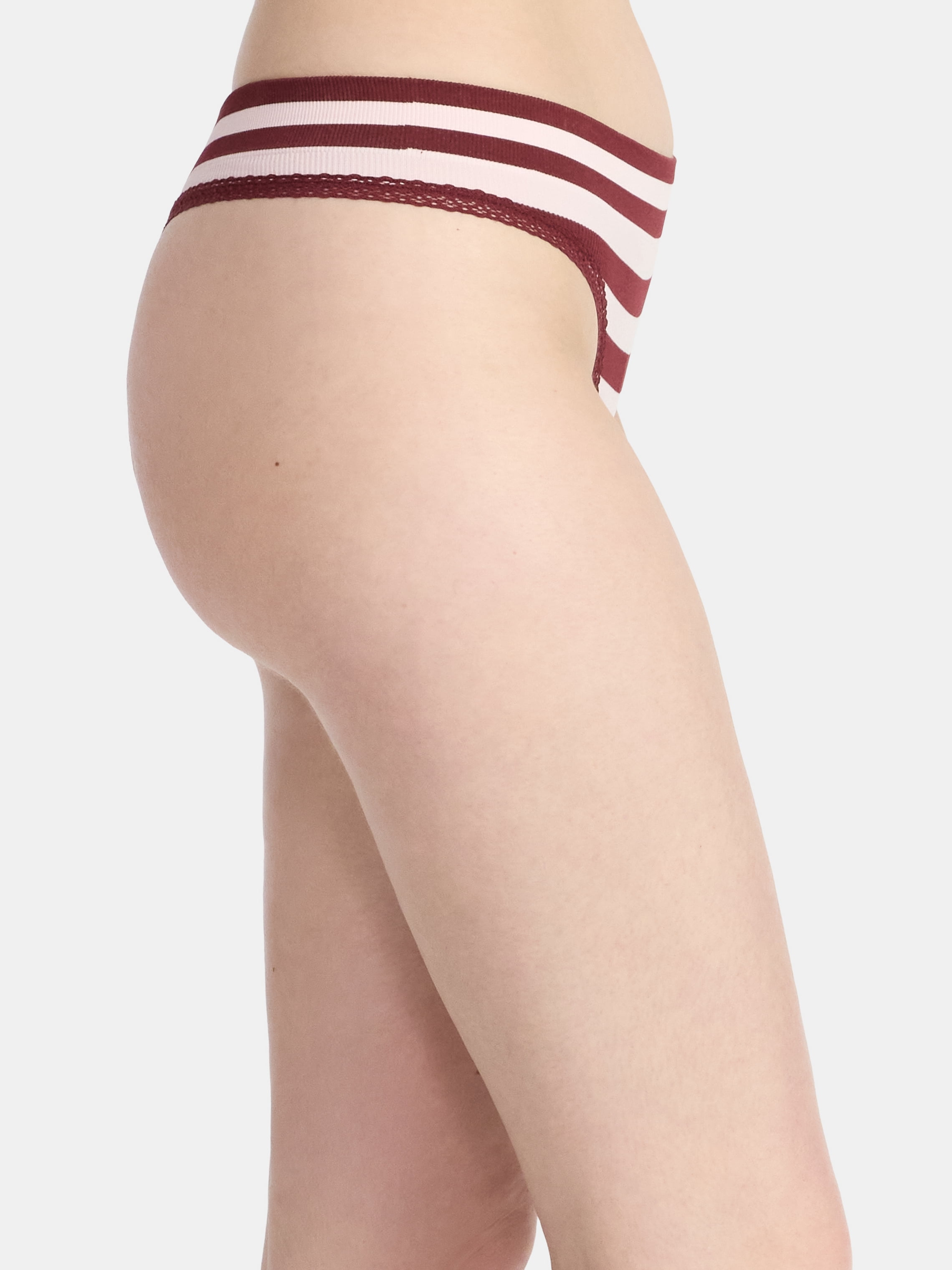 No Boundaries Women's Seamless Thong Panties, Women's