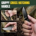thumbnail image 6 of Kizer Muskrat Fixed Blade Knife D2 Blade G10 Handle Pocket Tactical Knives 1064A1, 6 of 11