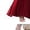 White, variant on Miluxas Women Elastic High Waist Pleated Skirt Solid Color Flowy Swing A-line Ankle Skirts White