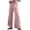 Pink Pants, variant on Qetyuw Women's Wide Leg Pants High Waist Drawstring Palazzo Pants with Big Pockets Stretch Loose Lightweight Flowy Beach Sleep Trousers