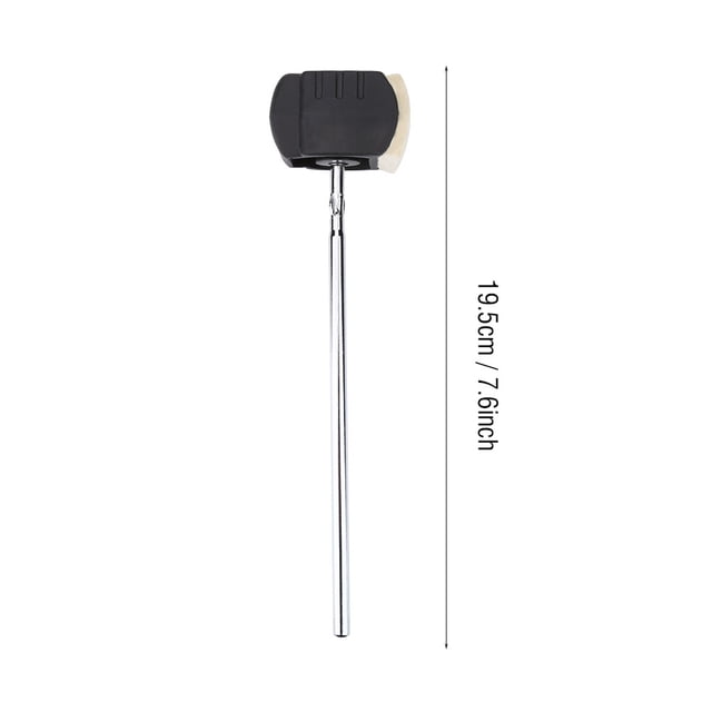 Pedal de percusión, baqueta de bombo, baqueta de pedal de batería, accesorio de pedal de batería fabricado para durar