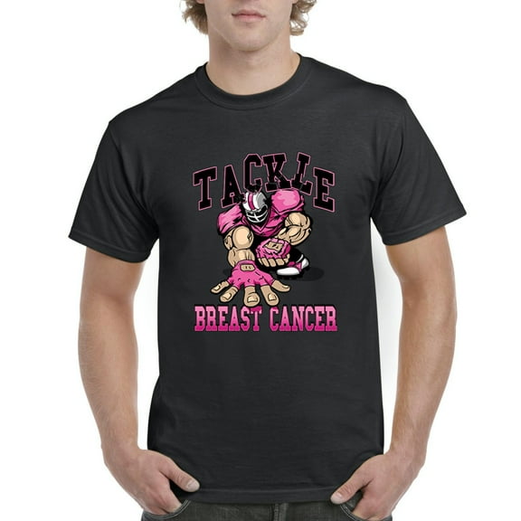 Normal is Boring - Men's T-Shirt Short Sleeve, up to Men Size 5XL - Tackle Breast Cancer