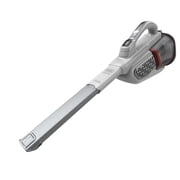 BLACK+DECKER Cordless Handheld Vacuum, AdvancedClean+, with XL Crevice Tool and Dust Bin, White, HHVK320J10