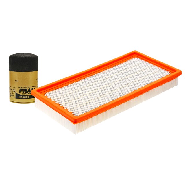 Kit De Filtro de Aire y Filtro de Aceite Sintético 2 PIEZAS Compatible con Dodge Dakota V6 3.7L DE 2004 A 2007