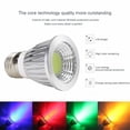 thumbnail image 3 of Focos LED de colores RGB regulables, bombillas COB, iluminación interior, E27, E12, E14, B22, GU10, GU5.3, 6W, 9W, 12W, 110V, 220V, 3 of 4